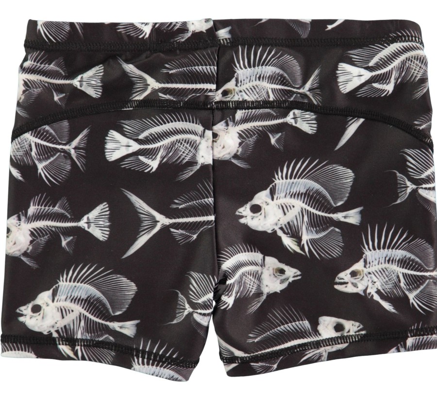 Clothing & Accessories Molo Swimwear | Norton - Fish Skeleton