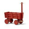 Toys & Play Kids Concept Role Play | Wooden Wagon By Carl Larsson In Dark Red