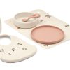 Mealtimes & Care Liewood Dinner Sets | Tine Gift Set - Perach/Sea Shell