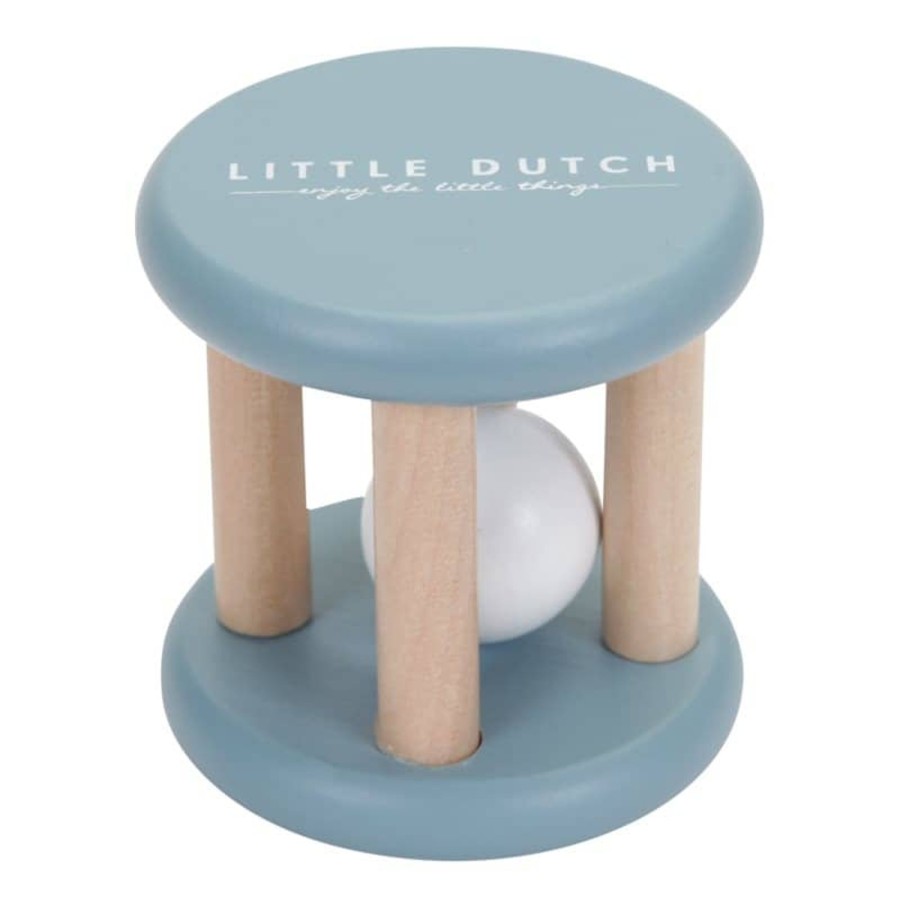 Toys & Play Little Dutch Rattles & Teethers | Roller Rattle Blue