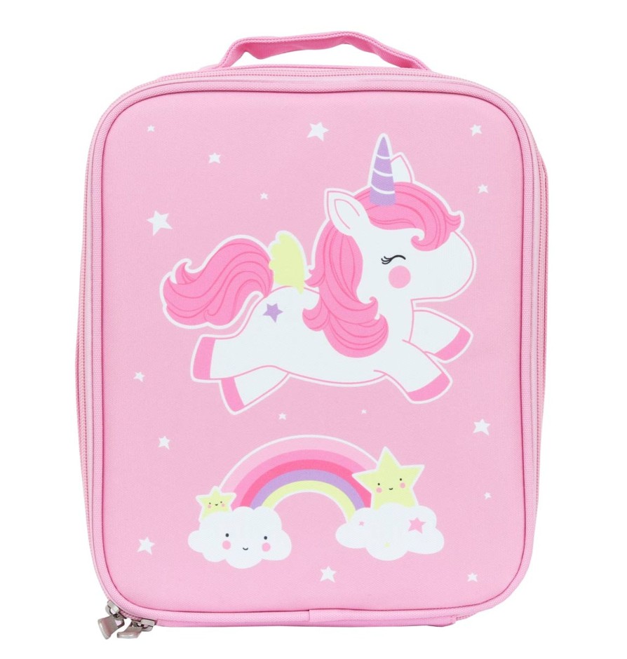 Clothing & Accessories A Little Lovely Company Lunch Boxes & Lunch Bags | Cool Bag - Unicorn