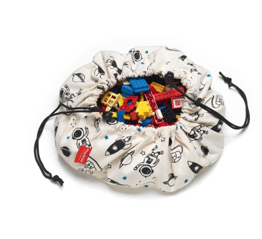 Nursery & Interior Play&Go Playmats | Space - Toy Storage Bag (Mini)