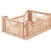 Nursery & Interior Aykasa Crates | Midi Folding Crate - Milk Tea