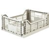 Nursery & Interior Aykasa Crates | Midi Folding Crate - Light Grey