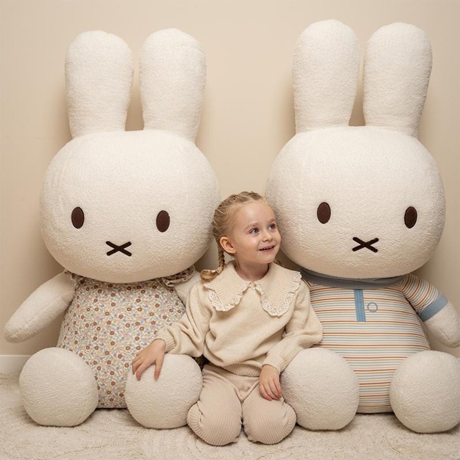 Toys & Play Little Dutch Newborn Gifts | Cuddle Toy Miffy Vintage Sunny Stripes 100 Cm