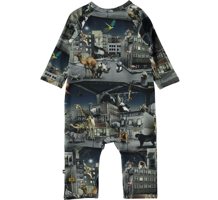 Clothing & Accessories Molo Baby 0-2 Years | Fleming Zoo Rebellion Bodysuit