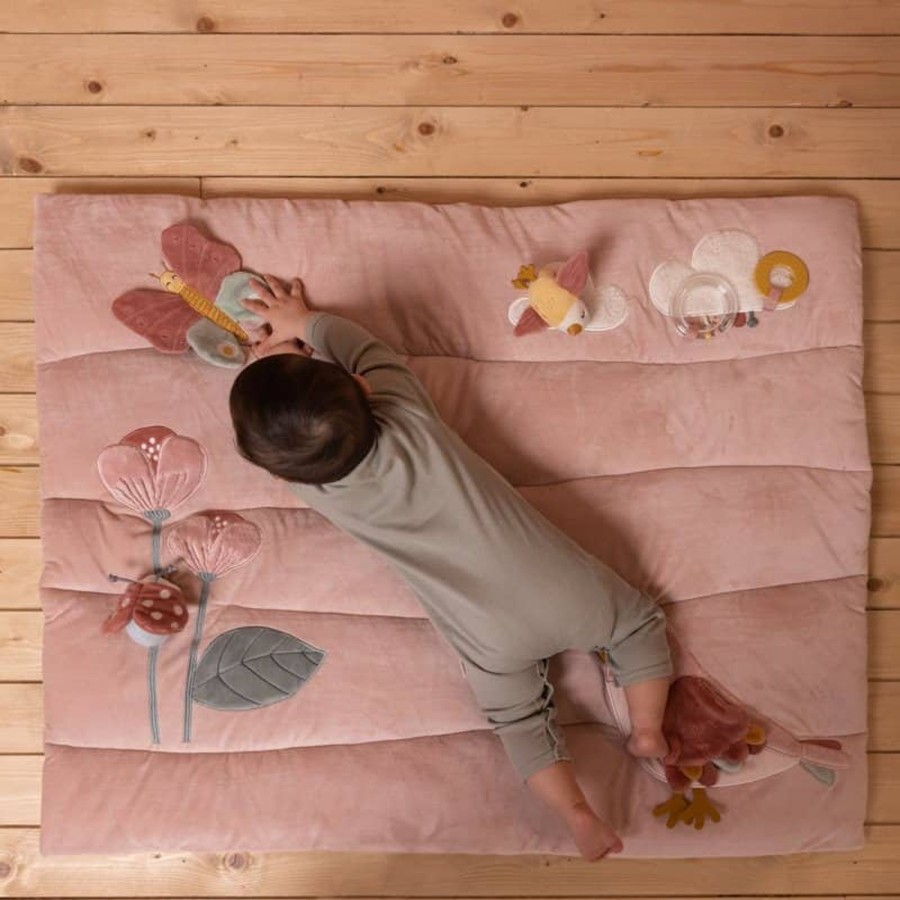 Nursery & Interior Little Dutch Baby Gyms | Playpen Mat Flowers & Butterflies