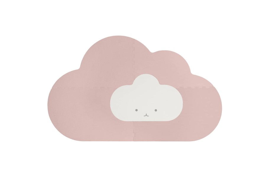 Nursery & Interior Quut Playmats | Play Mat - Cloud Small 145X90 - Pink