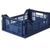 Nursery & Interior Aykasa Crates | Midi Folding Crate - Navy