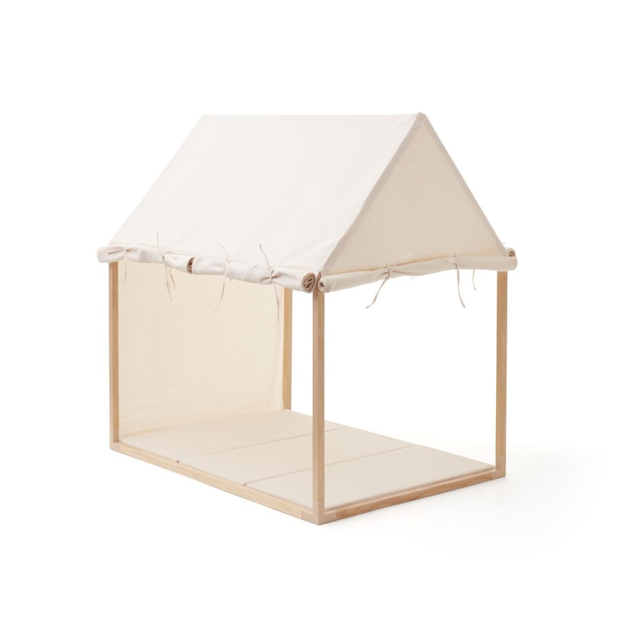 Toys & Play Kids Concept Tents, Teepees & Tunnels | Play House Tent Off White