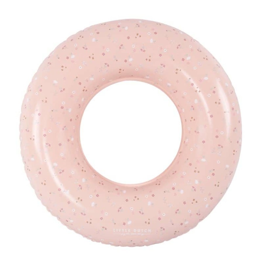 Outdoor Little Dutch Kids Swim Accessories | Little Pink Flowers Swim Ring