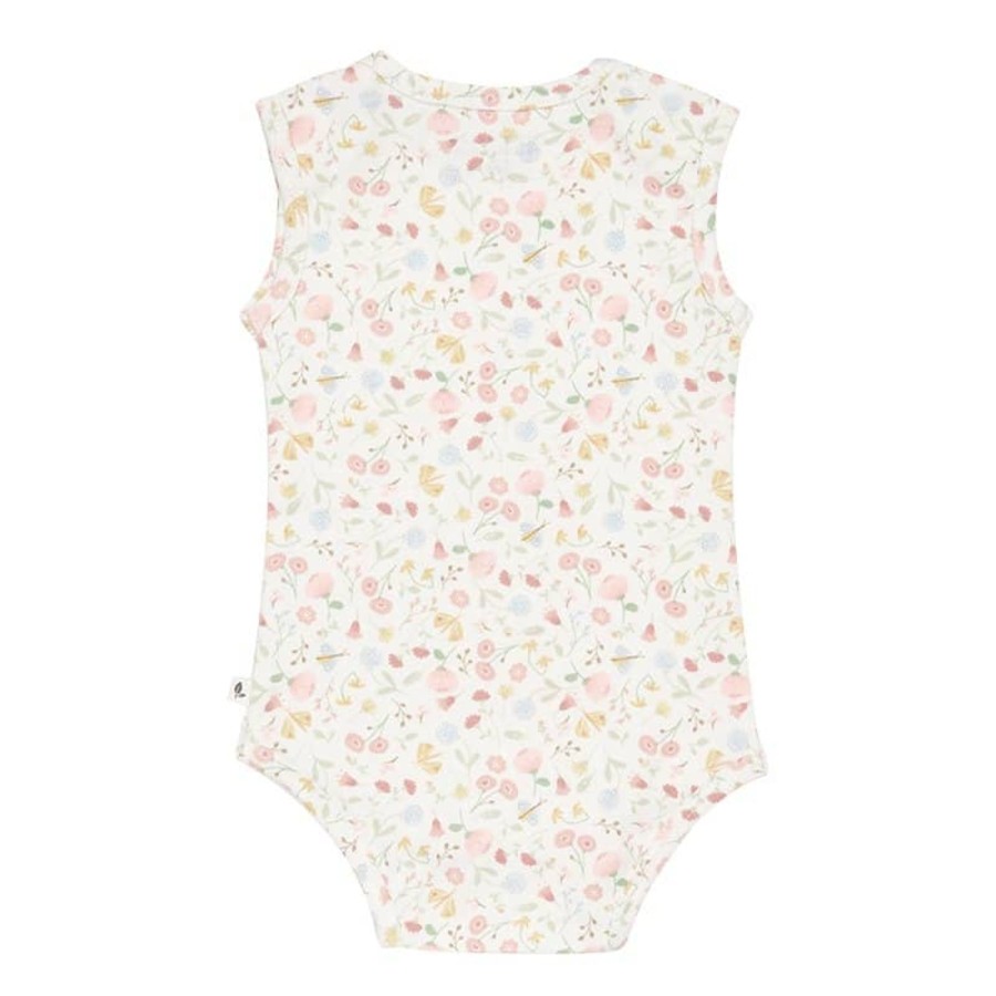 Clothing & Accessories Little Dutch Baby 0-2 Years | Bodysuit Sleeveless Flowers & Butterflies