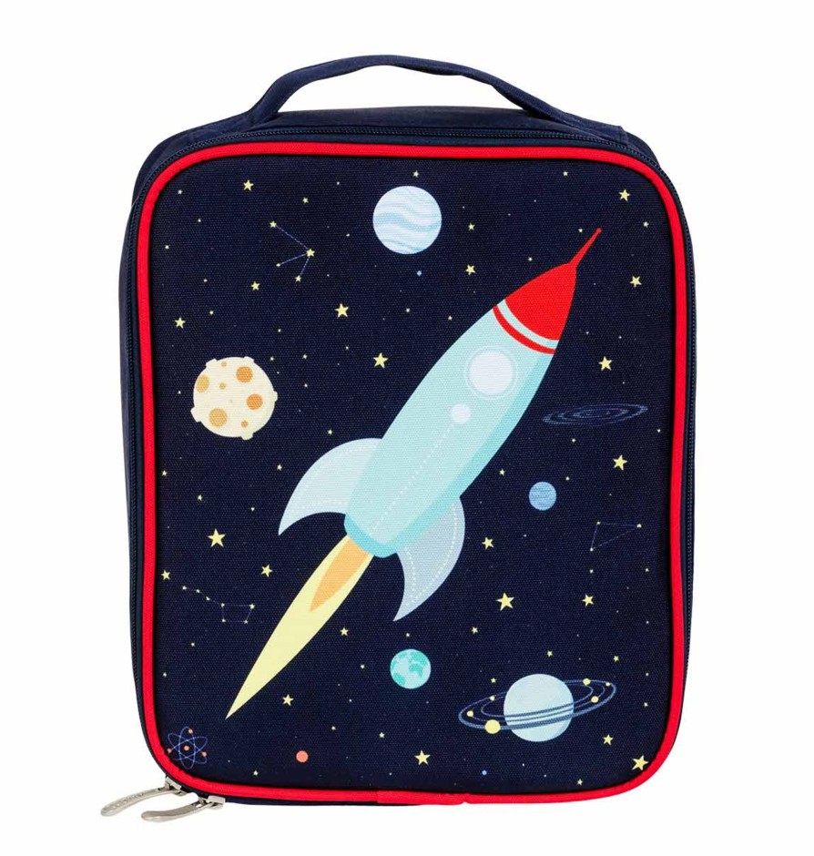 Clothing & Accessories A Little Lovely Company Lunch Boxes & Lunch Bags | Cool Bag - Space