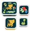 Outdoor A Little Lovely Company Picnic Tupperware & Blankets | Lunch & Snack Box Set - Jungle Tiger