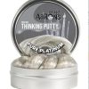 Toys & Play Crazy Aaron Putty & Playdough | Thinking Putty- Pure Platinum 8Cm