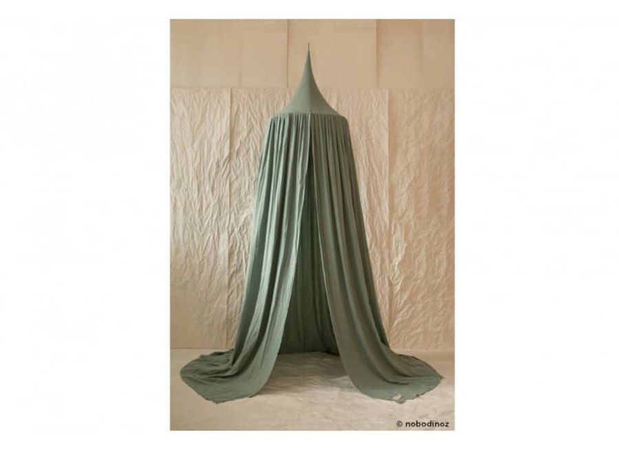 Nursery & Interior Nobodinoz Canopies & Curtains | Canopy Amour Eden Green