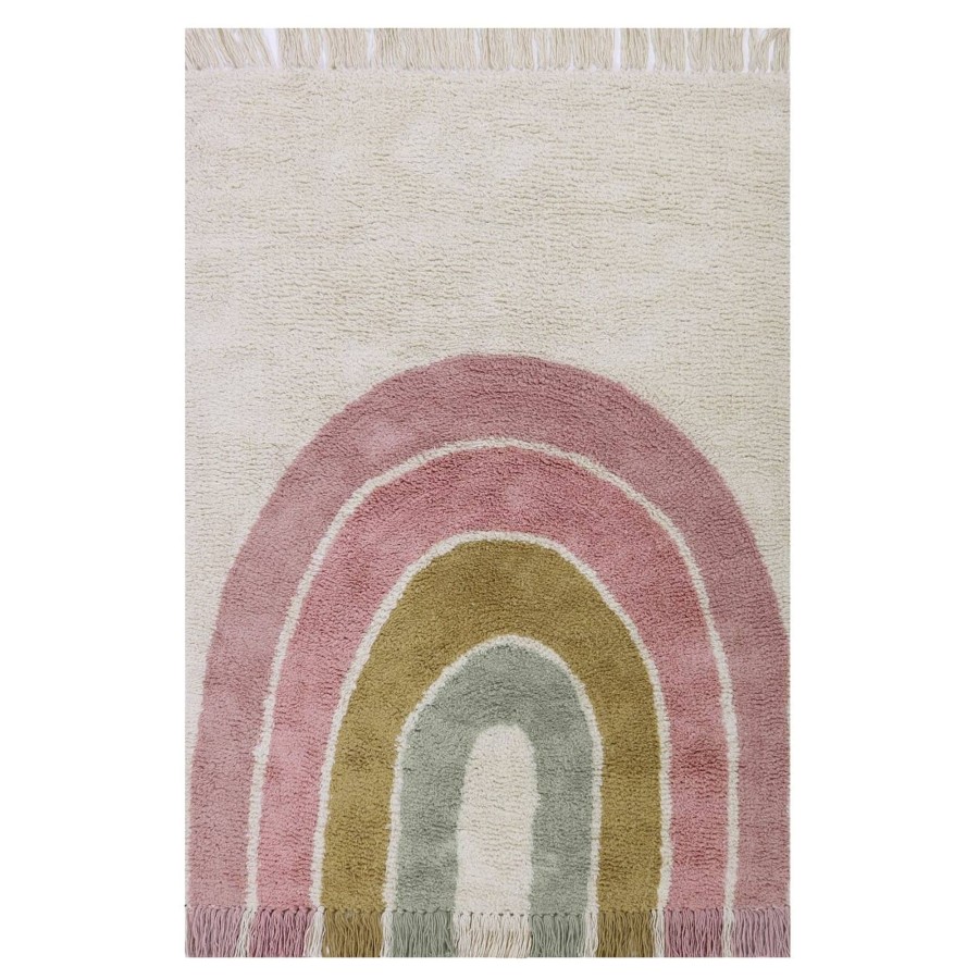 Nursery & Interior Little Dutch Rugs | Rug Rainbow Pink 130 X 90 Cm