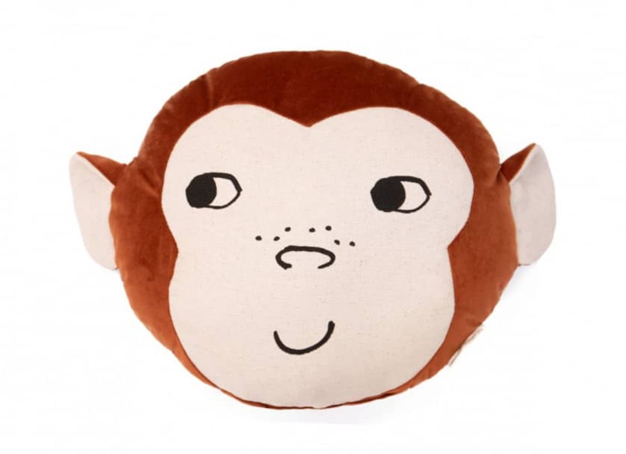 Nursery & Interior Nobodinoz Cushions | Monkey Cushion