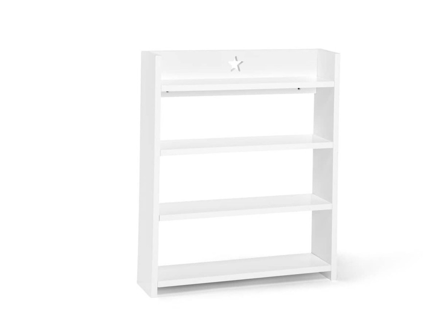 Nursery & Interior Kids Concept Shelves & Book Storage | Wall Shelf White Star