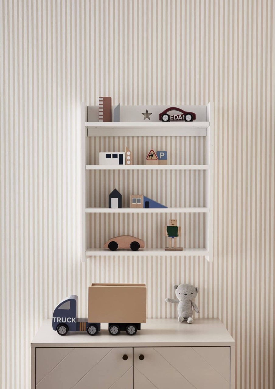 Nursery & Interior Kids Concept Shelves & Book Storage | Wall Shelf White Star