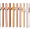 Outdoor Liewood Picnic Tupperware & Blankets | Badu Straws 10 Pack - Rose Multi Mix