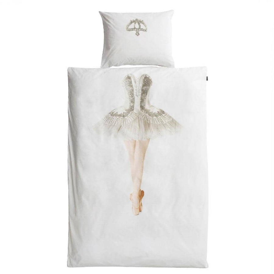 Nursery & Interior Snurk Duvet & Pillowcases | Ballerina Organic Bed Linen Set