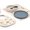 Mealtimes & Care Liewood Dinner Sets | Tine Gift Set - All Together/Sandy