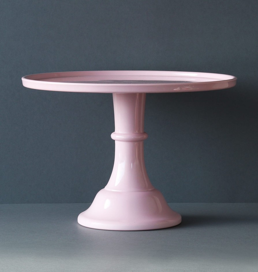 Mealtimes & Care A Little Lovely Company Baking & Making | Cake Stand: Large - Pink