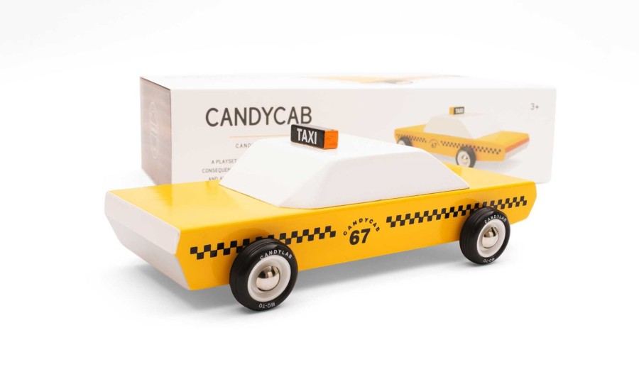 Toys & Play CandyLab Cars & Transport | American Taxi - (Large)