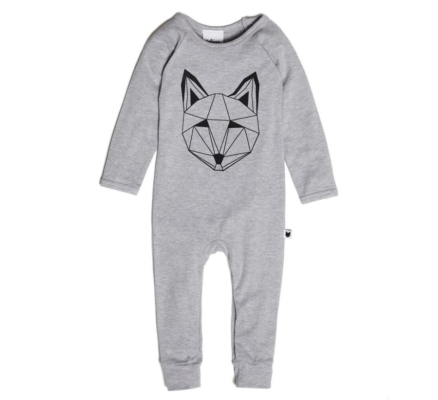 Clothing & Accessories Tobias and the Bear Baby 0-2 Years | Just Call Me Fox Romper