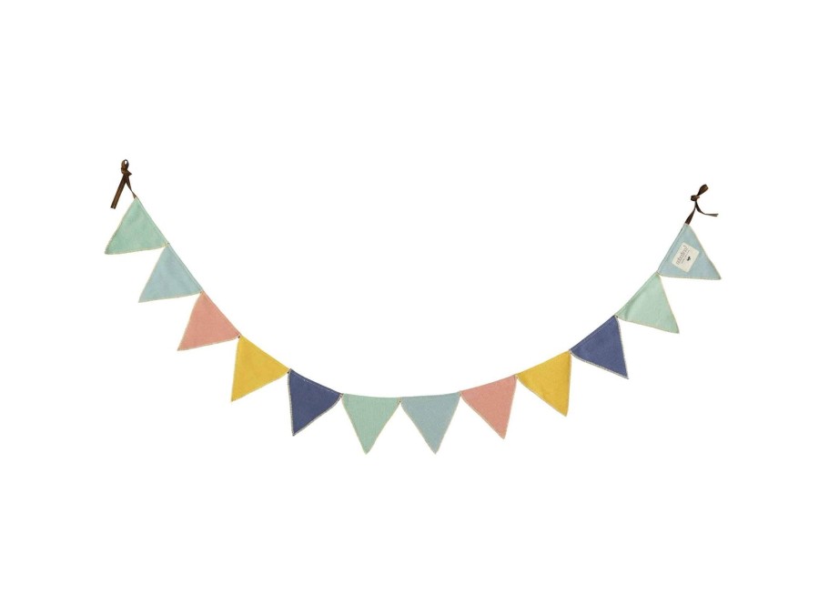 Nursery & Interior Nobodinoz Bunting & Garlands | Bahia Garland Rainbow