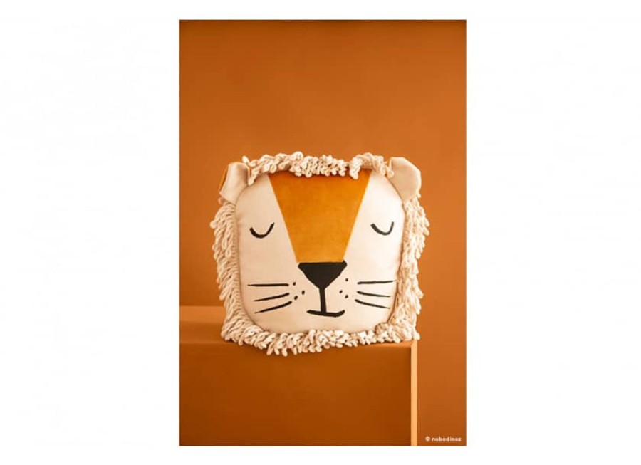 Outdoor Nobodinoz Accessories | Lion Cushion