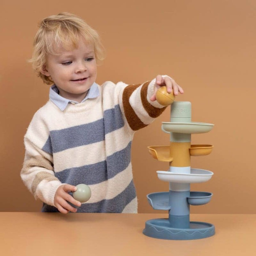 Toys & Play Little Dutch Activity Toys | Spiral Tower Blue