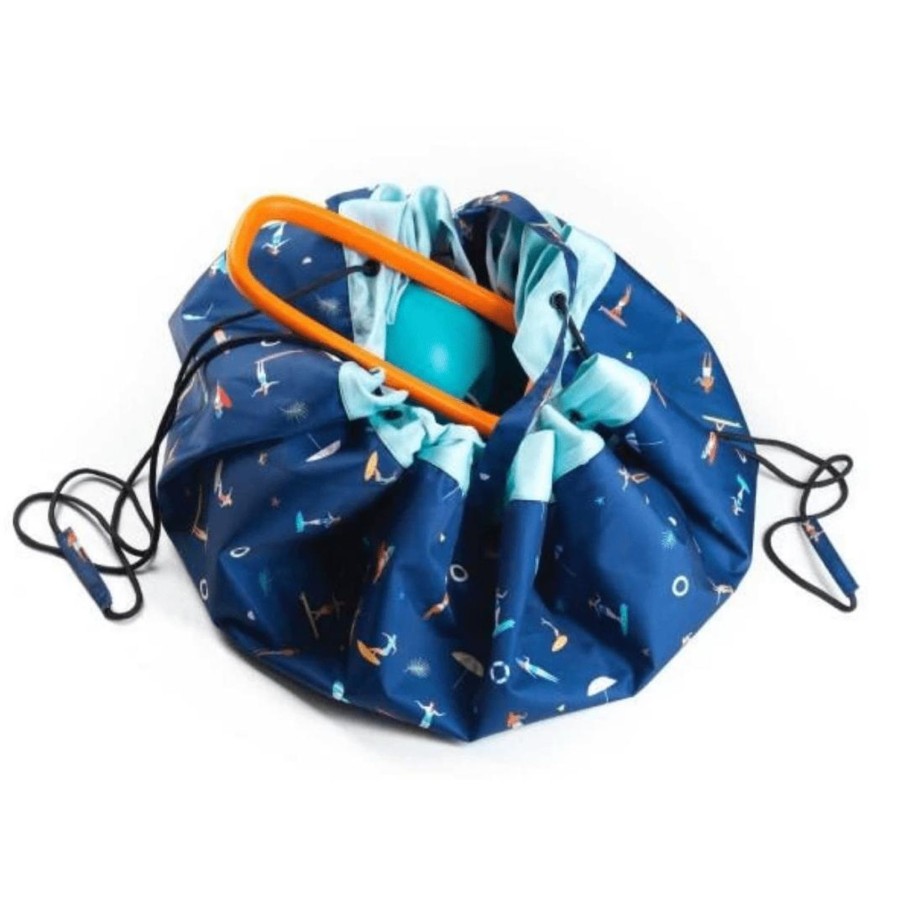 Outdoor Play&Go Buckets & Spades | Outdoor Play Mat - Surf