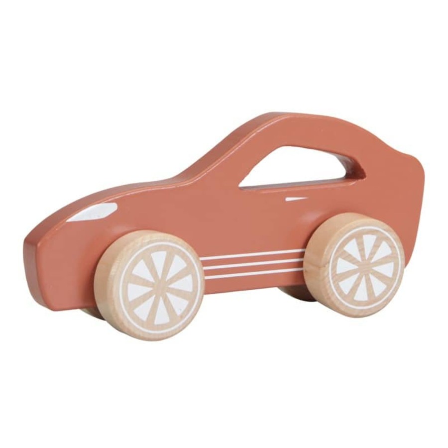 Toys & Play Little Dutch Cars & Transport | Wooden Toy Sports Car Rust