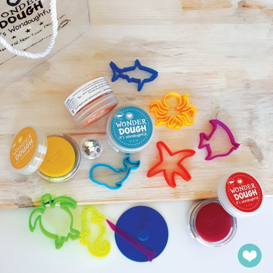 Toys & Play Wonderdough Putty & Playdough | Mini Set - Sealife