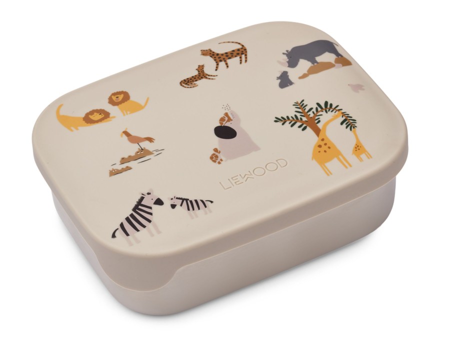 Mealtimes & Care Liewood Lunchboxes | Arthur Lunchbox - All Together / Sandy