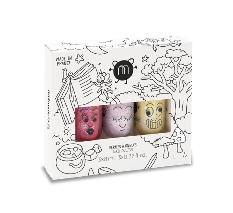 Clothing & Accessories Nailmatic Kids Beauty | Nailmatic Magic Forest Set Of 3