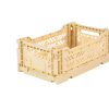 Nursery & Interior Aykasa Crates | Mini Folding Crate - Banana