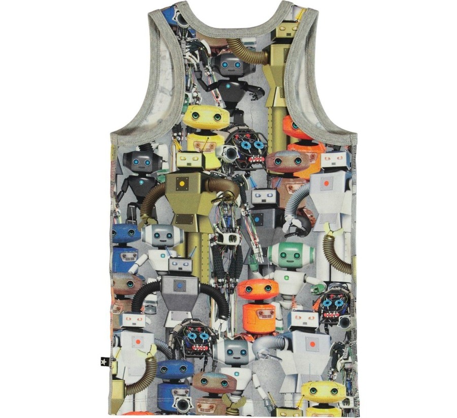 Clothing & Accessories Molo Boys 2-12 Years | Jim Robots Top