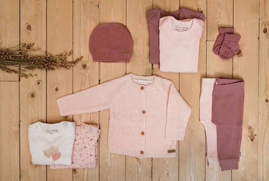 Clothing & Accessories Little Dutch Baby 0-2 Years | Trousers Rib Pink