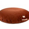 Nursery & Interior Nobodinoz Cushions | Sahara Floor Cushion / Bean Bag Velvet Wild Brown