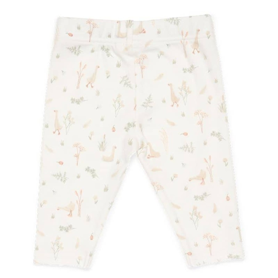 Clothing & Accessories Little Dutch Baby 0-2 Years | Trousers Little Goose White