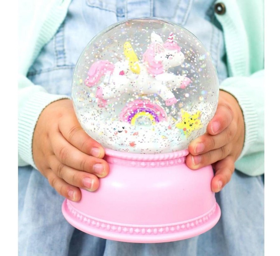 Nursery & Interior A Little Lovely Company Shelf Decor | Snow Globe - Unicorn