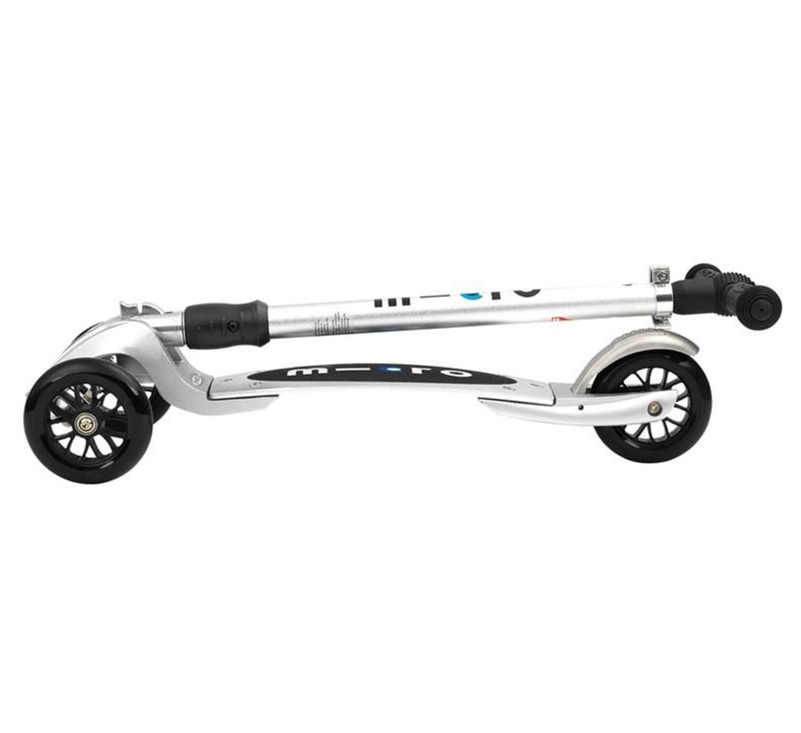 Outdoor Micro Scooter Scooters | Micro Compact T Silver With Interchangeable T-Bar