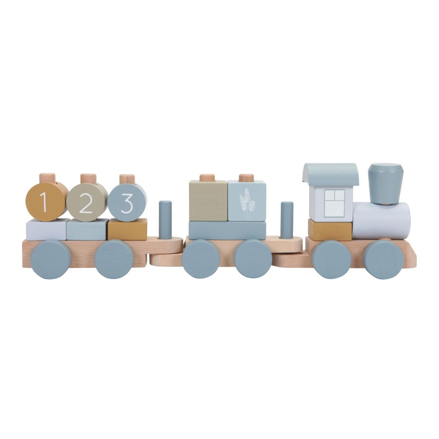 Outdoor Little Dutch Accessories | Stacking Train Blue