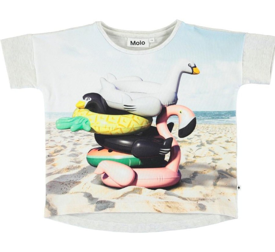 Clothing & Accessories Molo Girl 2-12 Years | Raeesa - Beach Animals