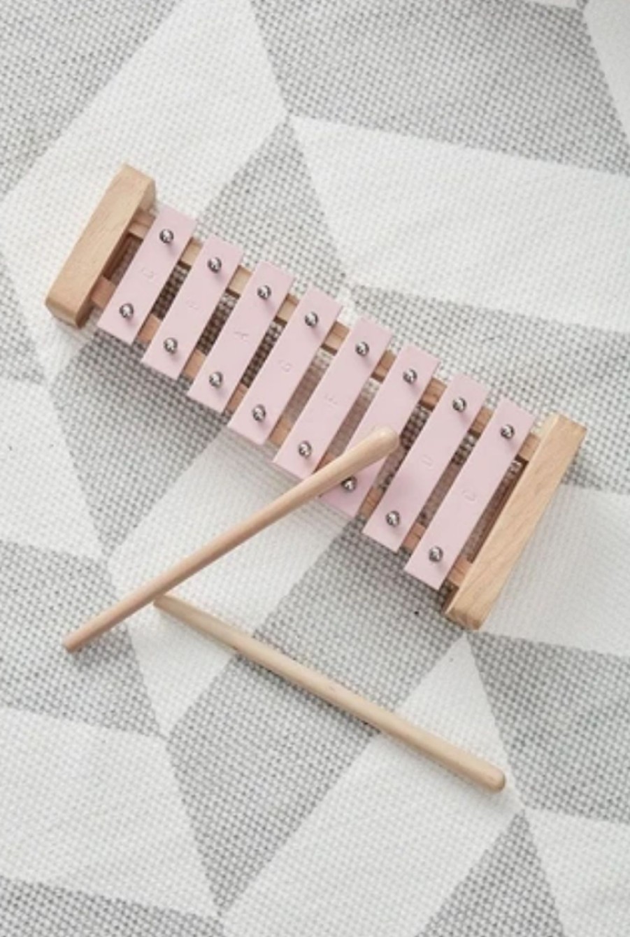 Toys & Play Kids Concept Musical Instruments | Xylophone - Wooden Star (Pink)