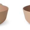 Mealtimes & Care Liewood Dinner Sets | Solina Bowl - 2 Pack Cat / Pale Tuscany