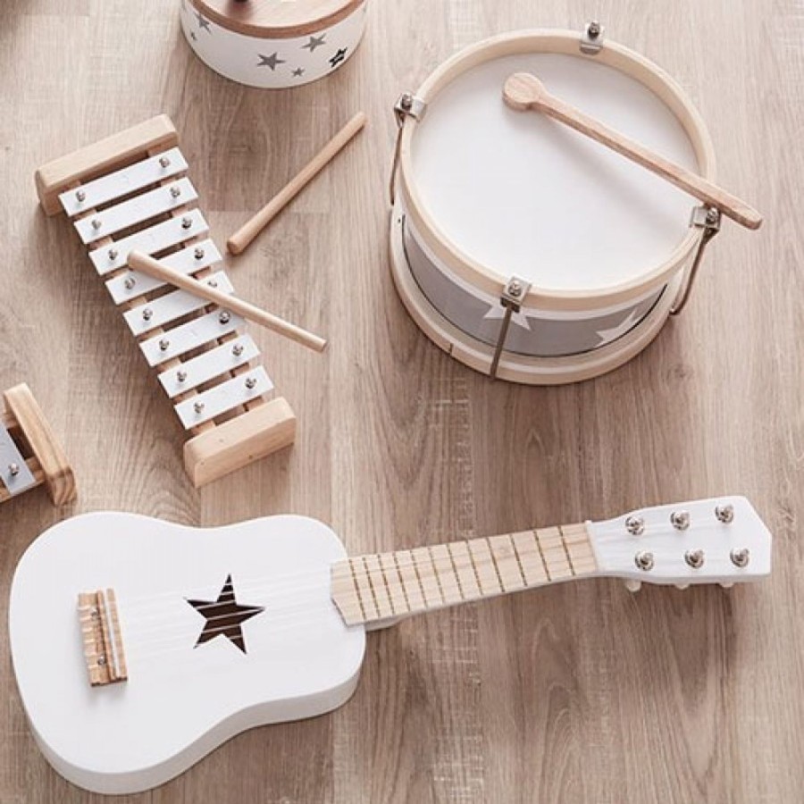 Toys & Play Kids Concept Musical Instruments | Guitar White